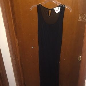 Long black dress size L
